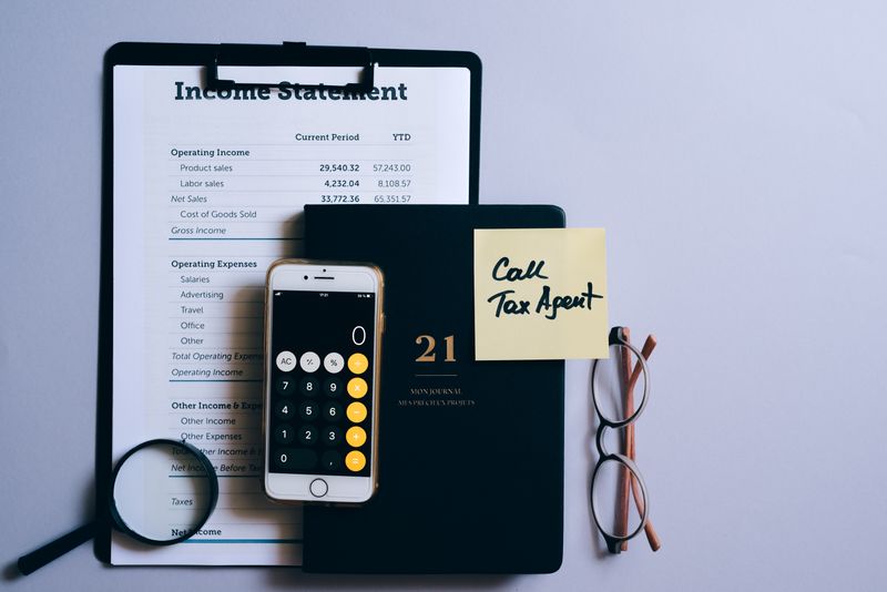 Monthly owner report with income and expenses